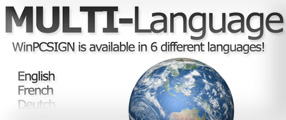 WinPCSIGN Features