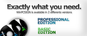 WinPCSIGN Features